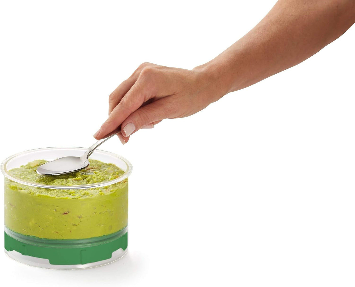 Casabella Guac-Lock Container, Green/White