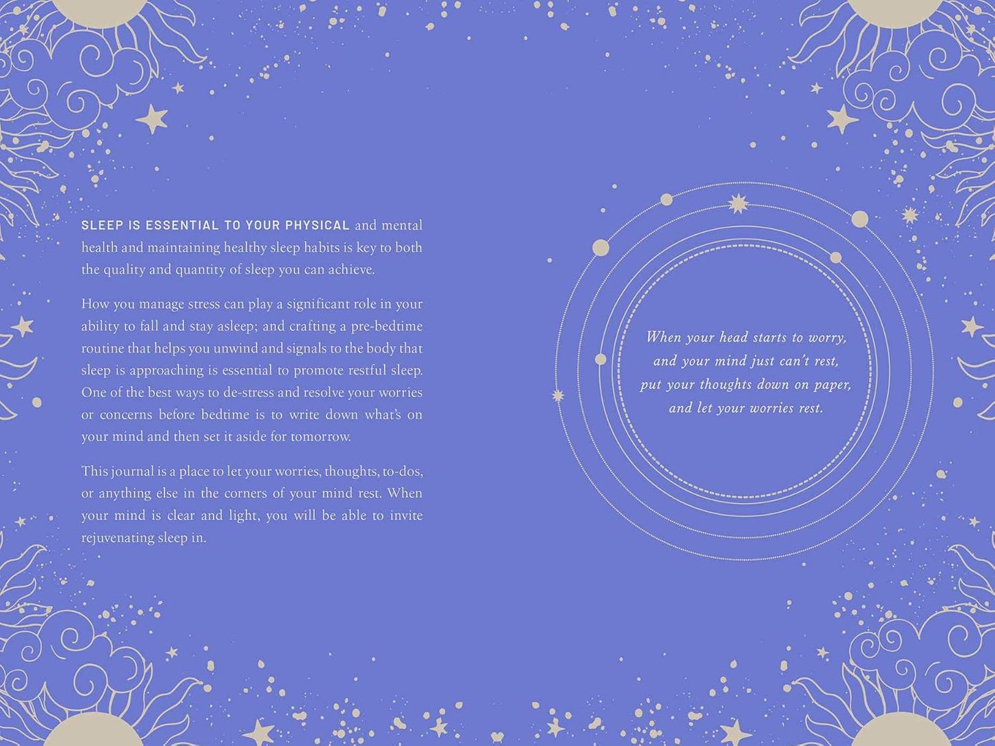 Sleep: A Restful Mind Journal: (Self Care Gifts, Mindfulness Notebook) (Inner World)