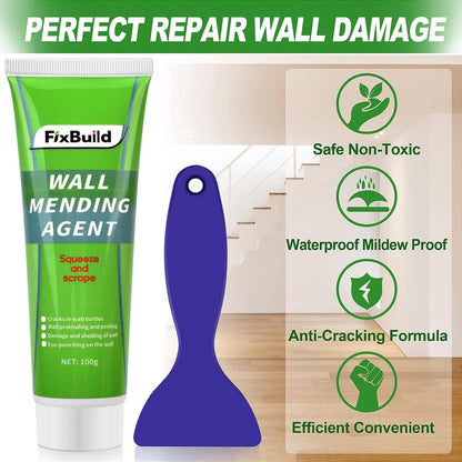 Drywall Repair Kit, 13 Piece Aluminum Wall Repair Patch Kit, 2/4/6/8 inch Aluminum Drywall Patch, Quick Fix Plaster