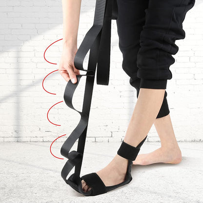Stretching Strap Hamstring Stretcher Foot Calf, Leg, igament Belt for Pain-Relief Ligament Belt Rehabilitation Training Strap