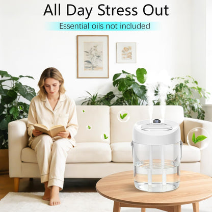 Humidifiers for Bedroom, 2.0L Cool Mist Humidifier for Plants & Home