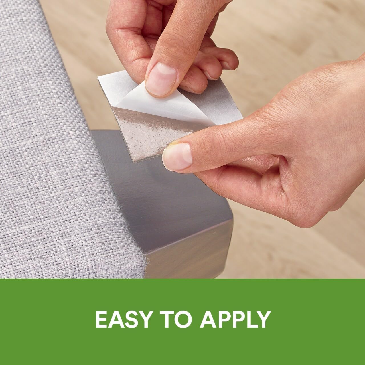 Scotch Felt Pads, 2 Pads, Rectangular, Beige, 4 in x 6 in | Protecting Hardwood Floors, Easy-to-apply, Self-Stick design, Reliable protection from nicks, dents and scratches (SP800-NA)