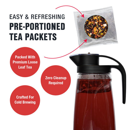 Tiesta Tea - Top 8 Favorites Sampler Set, Loose Leaf, Up to 80 Cups | High to No Caffeine, Hot & Iced, Tea Variety Pack with Green, Herbal, & Black, 8 Sample Pouches