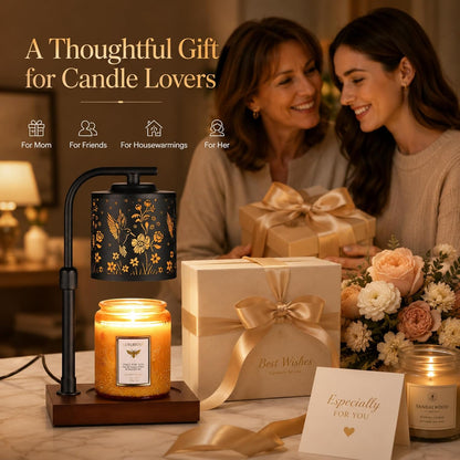 Candle Warmer Lamp Adjustable Height Dimmable for Jar Candles Hummingbird
