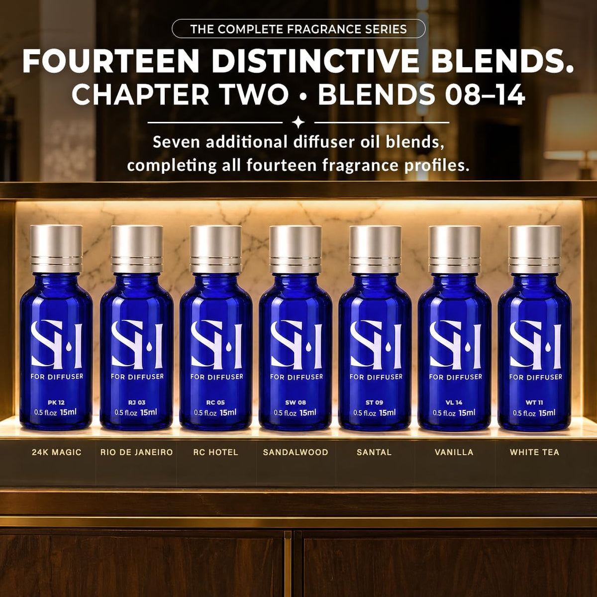 ScentHorizon Monaco MC01 Hotel Diffuser Oil Refill, 5.07 oz (150 ml)