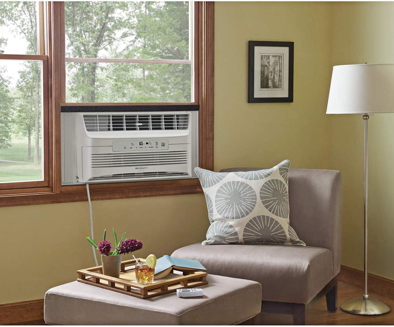 Yotache Open Cell Foam Air Conditioner Insulation Seal Strip 2"x1", 6.5 Ft | Non-Adhesive, Air Conditioning Weather Strip