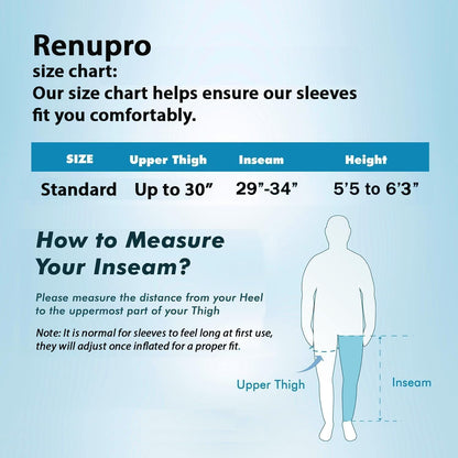 Leg Compression Massager, Air Compression Boots for Circulation | Full-leg sequential air compression for circulation & faster recovery; athlete recovery system, dynamic air, USA owned