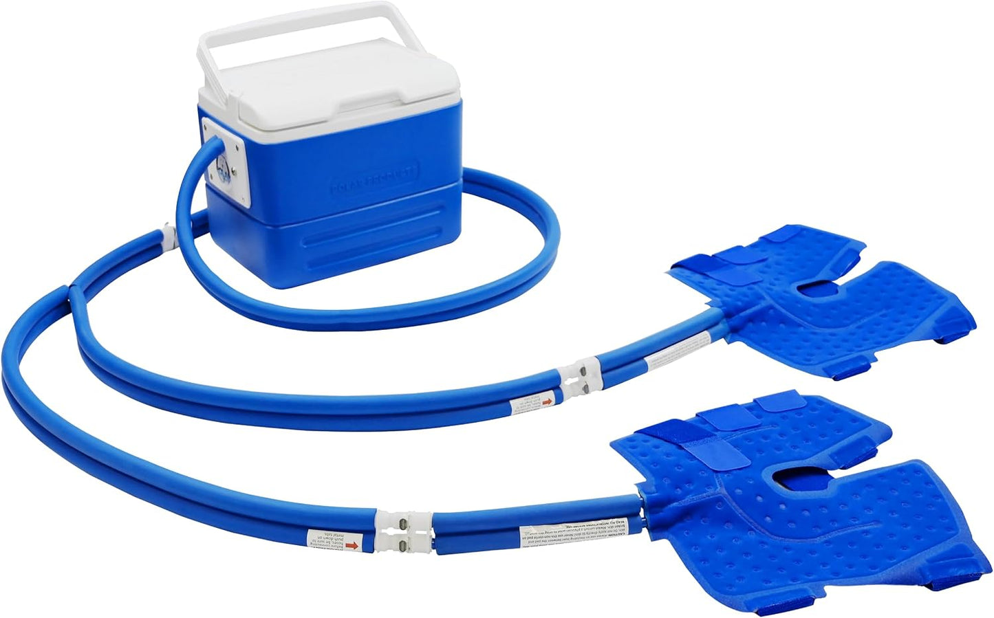 Polar Active Ice 3.0 | 9 QT Cold Therapy Ice Machine | Programmable Timer | Full Circumference Knee Pad | Cryotherapy Pain Relief System | Ace Bandage Style Compression