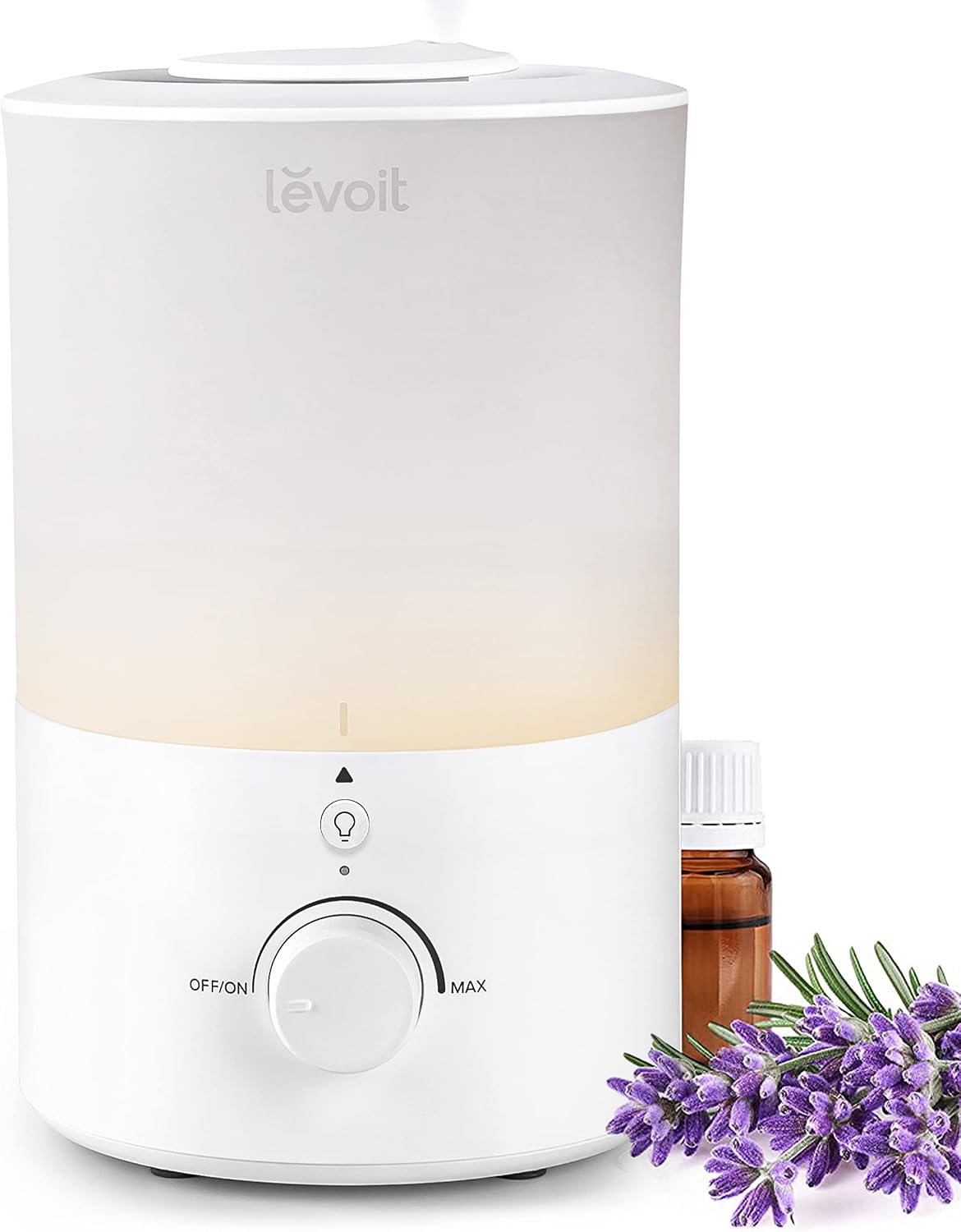 Levoit Top Fill Humidifiers for Bedroom, 2.5L Tank for Large Room, 25dB