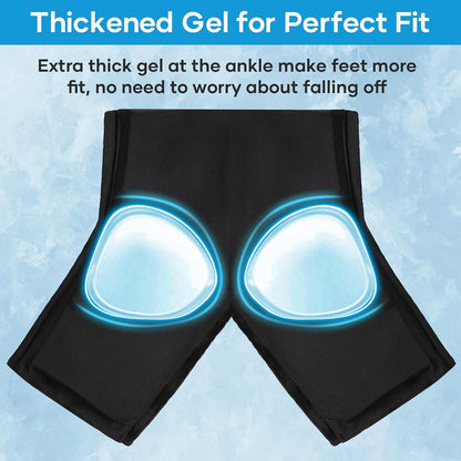 Ankle Ice Pack Wrap, Achilles Tendonitis Brace, Hot & Cold Compress