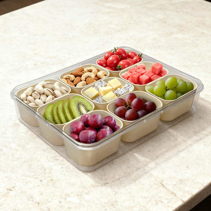 SILIVO Fruit Storage Containers for Fridge (3 Pack) - 1.5L Produce Saver Containers for Refrigerator with Removable Drain Tray Keep Fresh for Produce, Bacon, Fruits and Vegetables