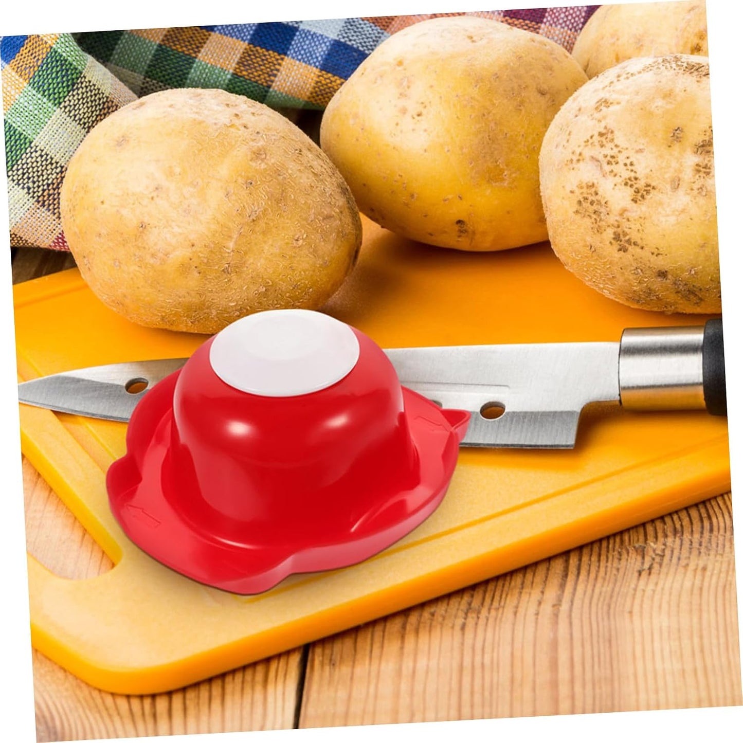 Amosfun Vegetable Slicing Hand Protector Finger Guard for Mandoline Slicer Kitchen Essential Tool for Cheese and Vegetables