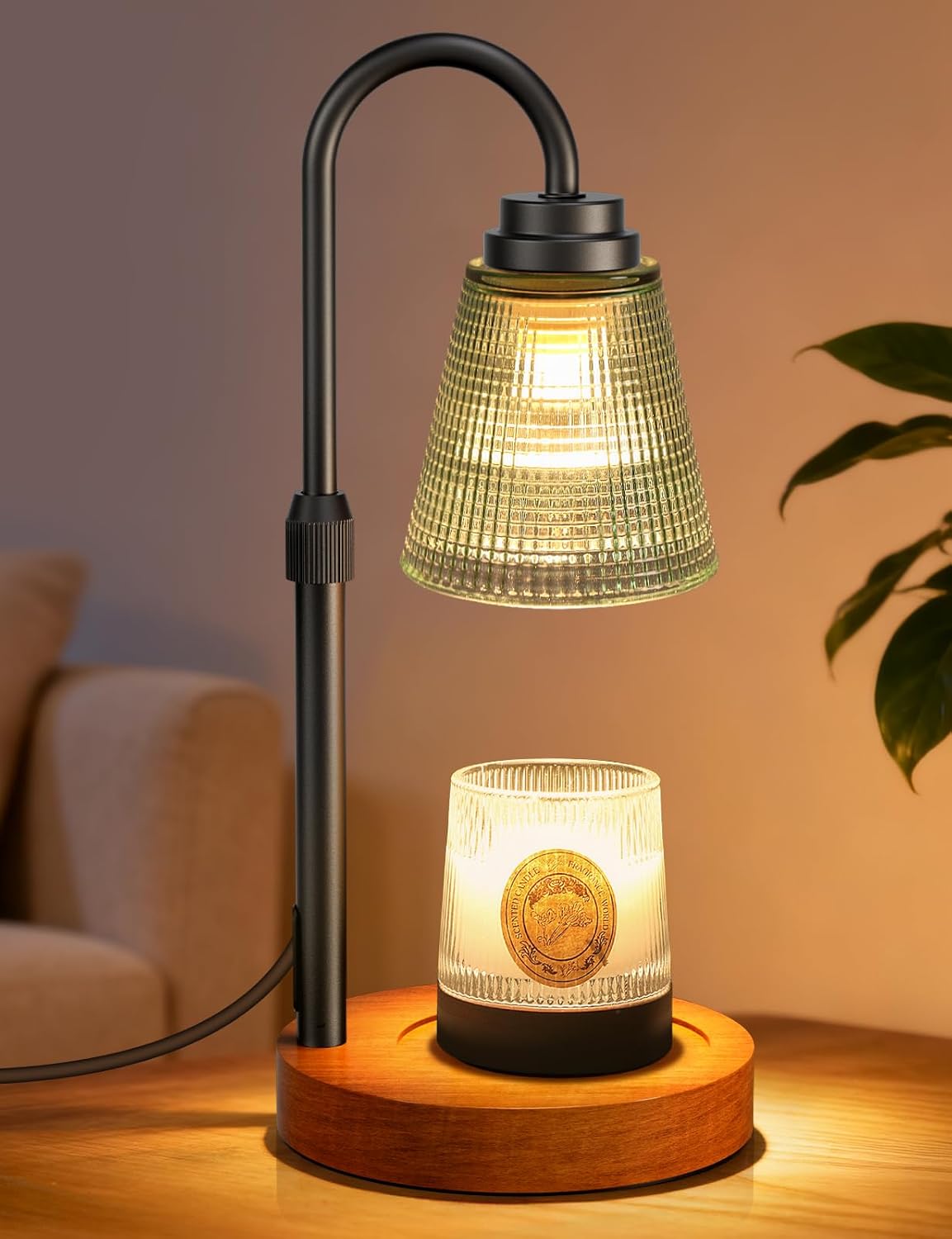 Candle Warmer Lamp with Timer Dimmer, Home Decor for Birthday Gifts Women