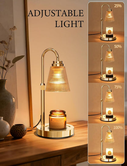 Candle Warmer Lamp with Timer Dimmer, Home Decor for Birthday Gifts Women
