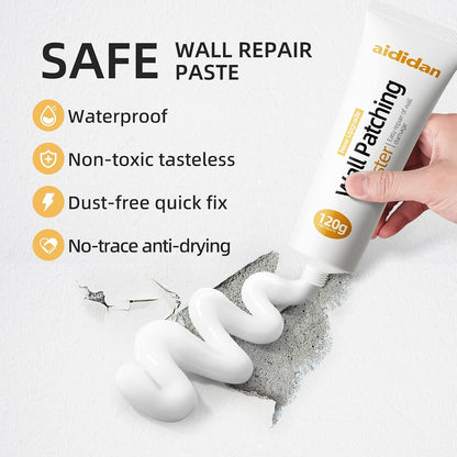 Drywall Repair Kit Wall Patch Repair Kit Spackle Wall Repair Paste | Wall Mending Agent with Scraper, Quick Fix Solution for Home Wall, Wall Surface Hole & Scratch Repair