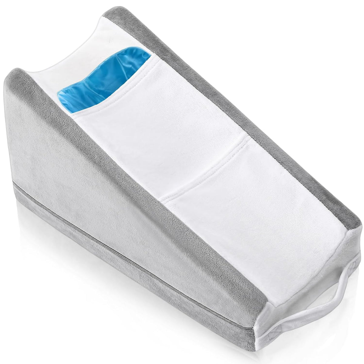 Buryeah Dark Gray Arm Elevation Pillow 2 Pocket, Plush Material