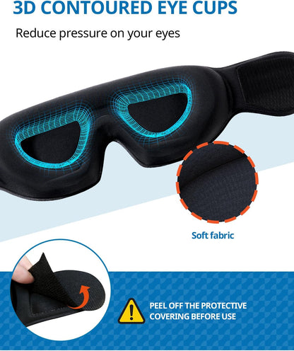 SARISUN Travel Pillow with Chin Strap, Stable Head Support for Long Flight