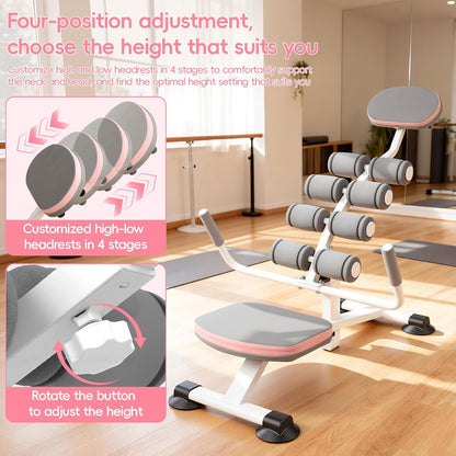 Inversion Tables Mini Back Stretcher, 440lbs Capacity Decompression Table with Adjustable Angle, Ergonomic Contour Design, Portable Inversion Table for Back Pain Home Gym Adults