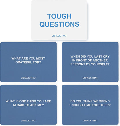 UNPACK THAT Self-Exploration Card Deck Personal Growth Cards - 100 Deep Questions for Self-Discovery, Mindfulness & Emotional Healing | Journal Prompt, for Her