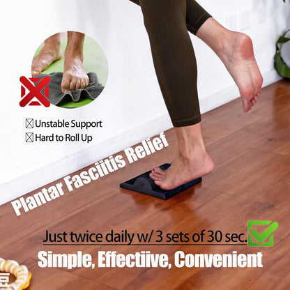 Plantar Fasciitis Relief Foot Stretching Pad for Plantar Fasciitis and Achilles tendonitis Relief Strengthening and Mobility Tool Improve Big Toe Flexibility Calf Stretcher for Foot Pain Recovery