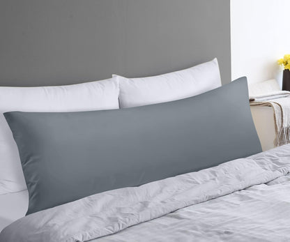 Utopia Bedding Full Body Pillow for Side Sleeper, White Long Pillow for Bed | Large Body pillows for Adults, Plush Support, Pregnancy Pillow Insert for sleeping, helps maintain body contour, 20x54 inches