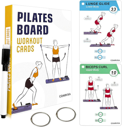 Bodyweight Workout Cards for Women & Men-50 Bodyweight Workout Cards，Includes 2 Rings& Dry-Erase for Easy Organization-Home, Gym or Studio (Bodyweight)