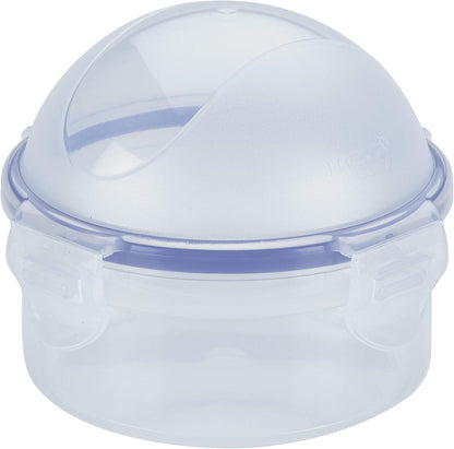 LocknLock Easy Essentials Food Storage lids/Airtight containers, BPA Free, Onion-10 oz, Clear