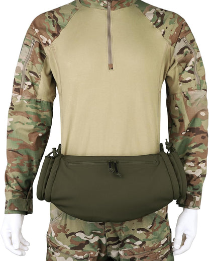 Tactical Hand Warmer,Portable Drop Hanger Waist Handwarmer Pouch for Hunting Golf Camping Fishing, Hiking, Football Winter Outdoor Field Survival.