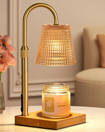 Hong-in Candle Warmer Lamp with Timer, House Warming Gifts New Home Decor