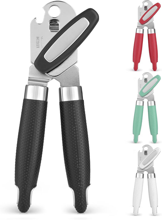 Zulay Kitchen Can Opener with Large Bottle Opener