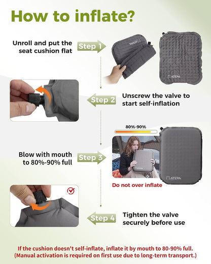 ATEPA Inflatable Seat Cushion