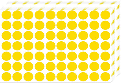 Dot Stickers, 3/4 inch Color Coding Labels, 10 Color Circle Price Stickers for Office Classroom Student