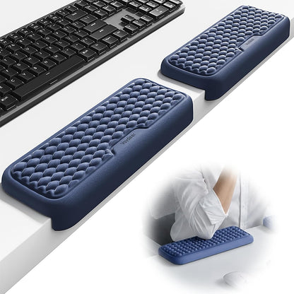 Vaydeer 2Pcs Elbow Rest Pad, L-Shaped Wrist Rest, Desk Edge Cushion