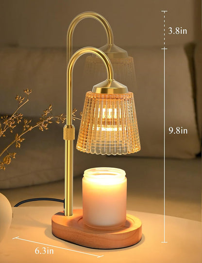 Candle Warmer Lamp with Timer Dimmable, Adjustable Lamp Candle Warmer, Birthday Gifts for Women Mom, Wax Warmer Lamp for Scented Jar, House Warming Gifts New Home Decor