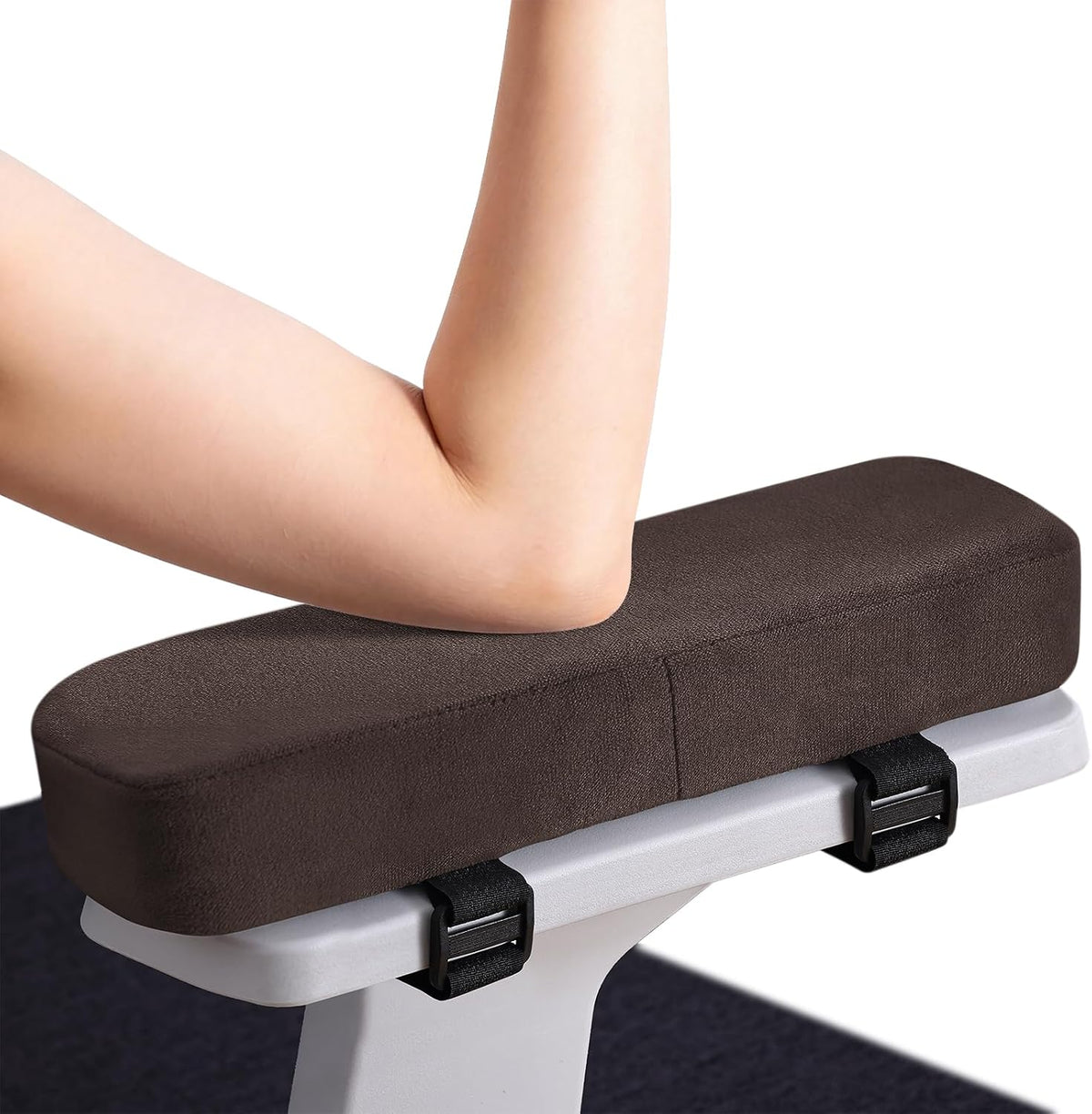 Smiry Memory Foam Office Chair Armrest Pads, Non-Slip Armrest Cushion