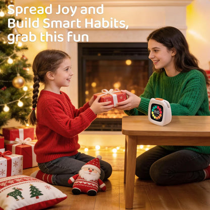 M&G Digital Timer for Kids, 99 Min Visual Timers with Alarm, Rechargeable Kitchen Timer Up to 10 Days, Office Scene Accurate Timing, 3 Sound Modes, Daily Use at Home Classroom