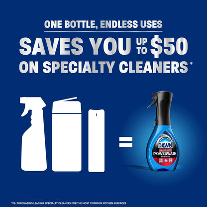 Dawn Powerwash Heavy Duty Dish Spray All-Purpose Cleaner and Degreaser, 16 oz. Spray Bottle