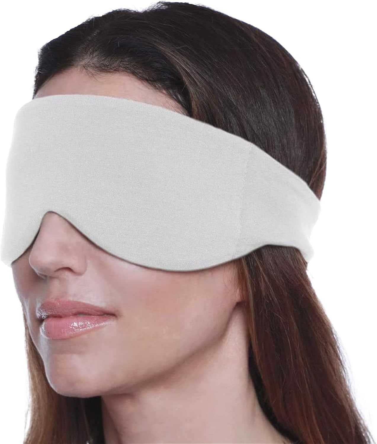 Happyluxe Sleep Mask - Buttery Soft Airplane Eye Mask for Sleeping or Napping in Bed. Machine Washable. - Navy Blue, Made in USA