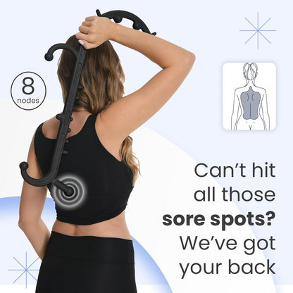 Ranarose Deep Tissue Back & Neck Massager for Body Muscle Pain Relief | Trigger Point Massage Tool for Full Body, Shoulders, Legs, Muscle Knot Remover, for Self-Massage, Pressure Point Massage Tool