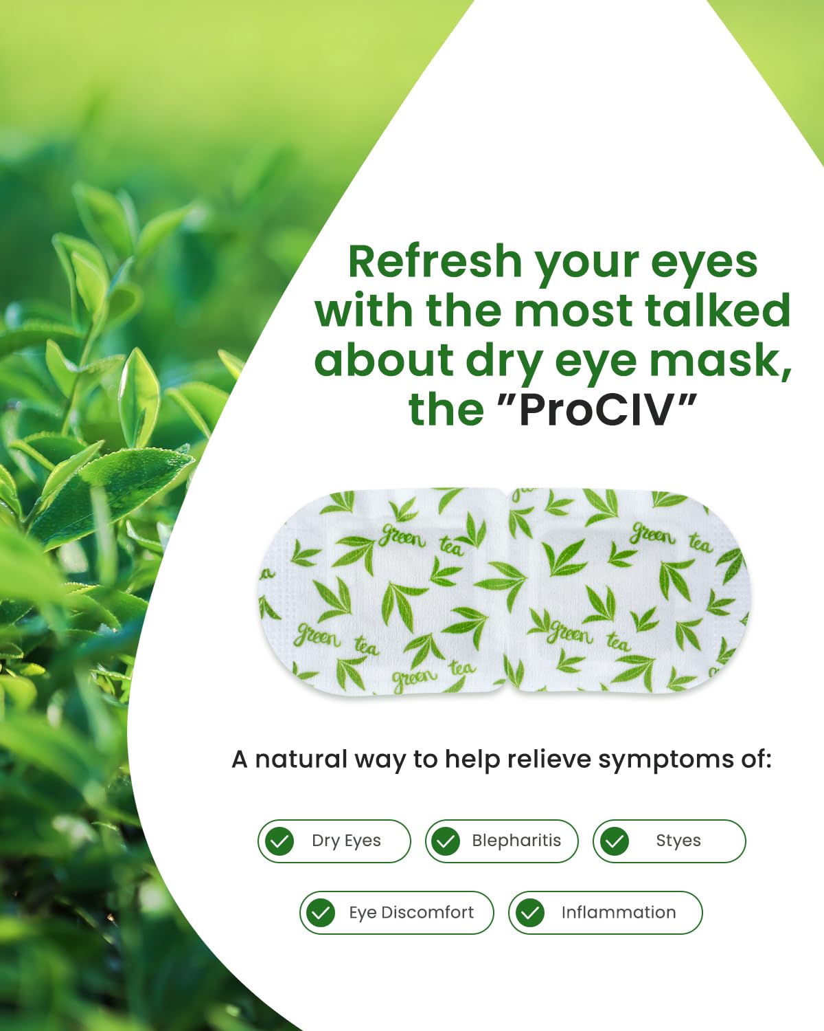 16 Packs Steam Eye Masks for Dry Eyes, Self Heating Warm Compress Unscented