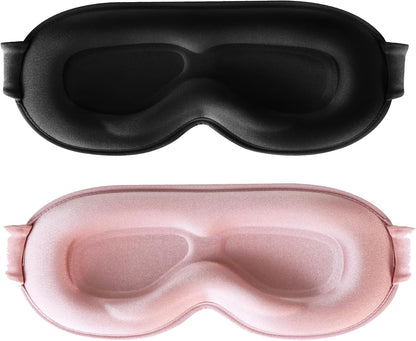 Sleep Mask for Lash Extensions, 3D Contoured Weighted Eye Cover