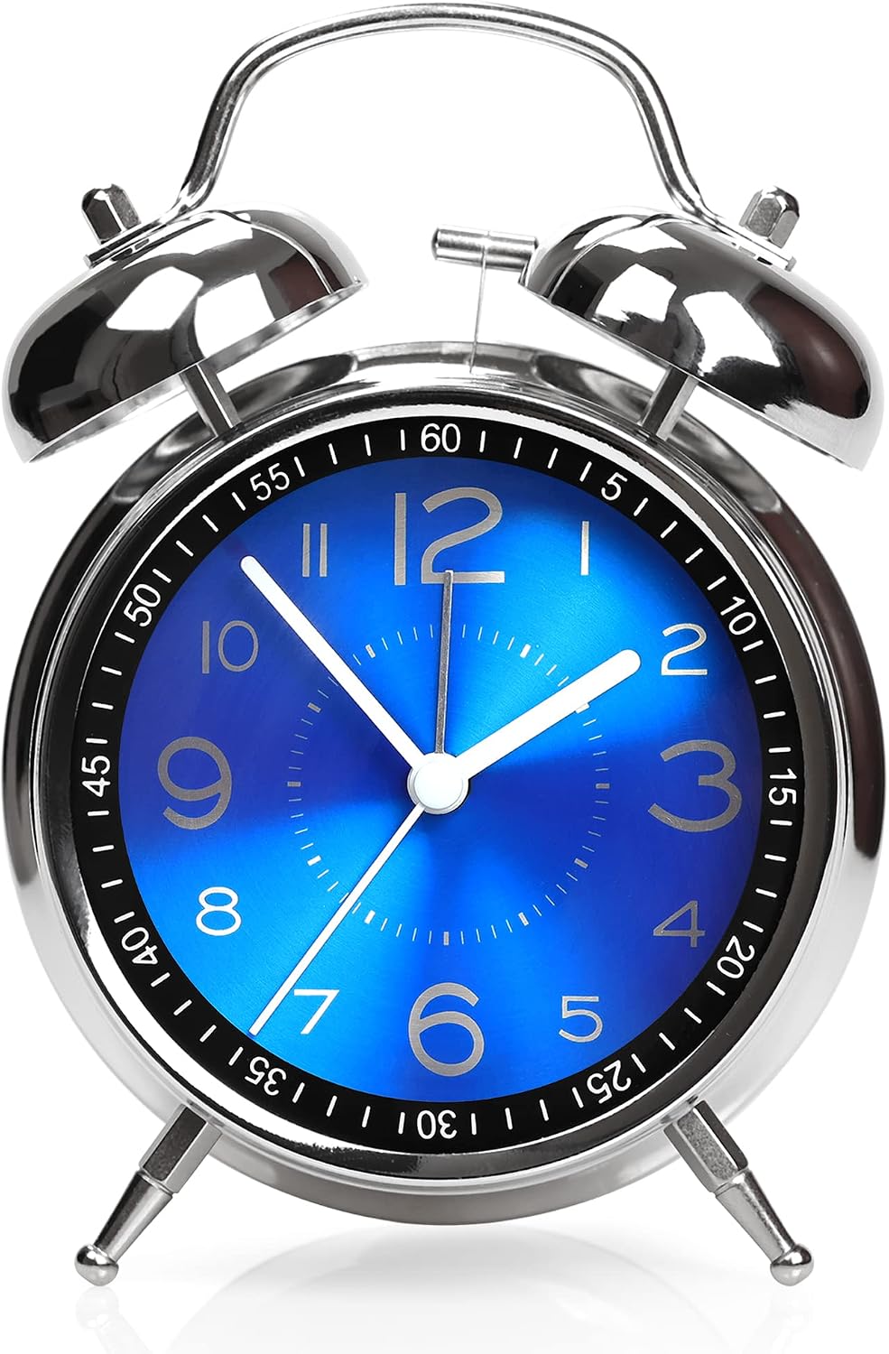 AYRELY® Super Loud Alarm Clock for Heavy Sleepers, 4.5 Inch Twin Bell Retro
