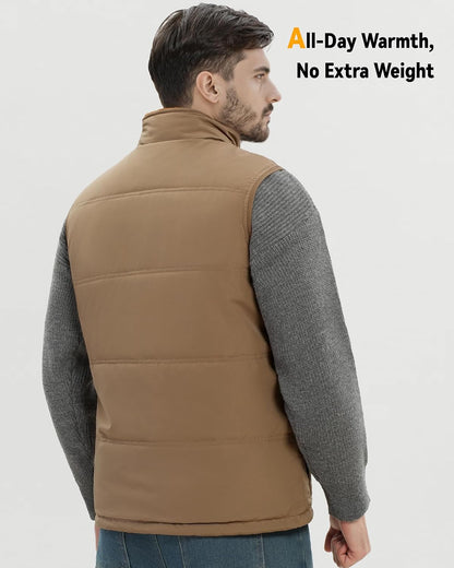 Wulcea Graphene Heated Vest Fleece For Men 7.4V Fast Charge Large Capacity Battery
