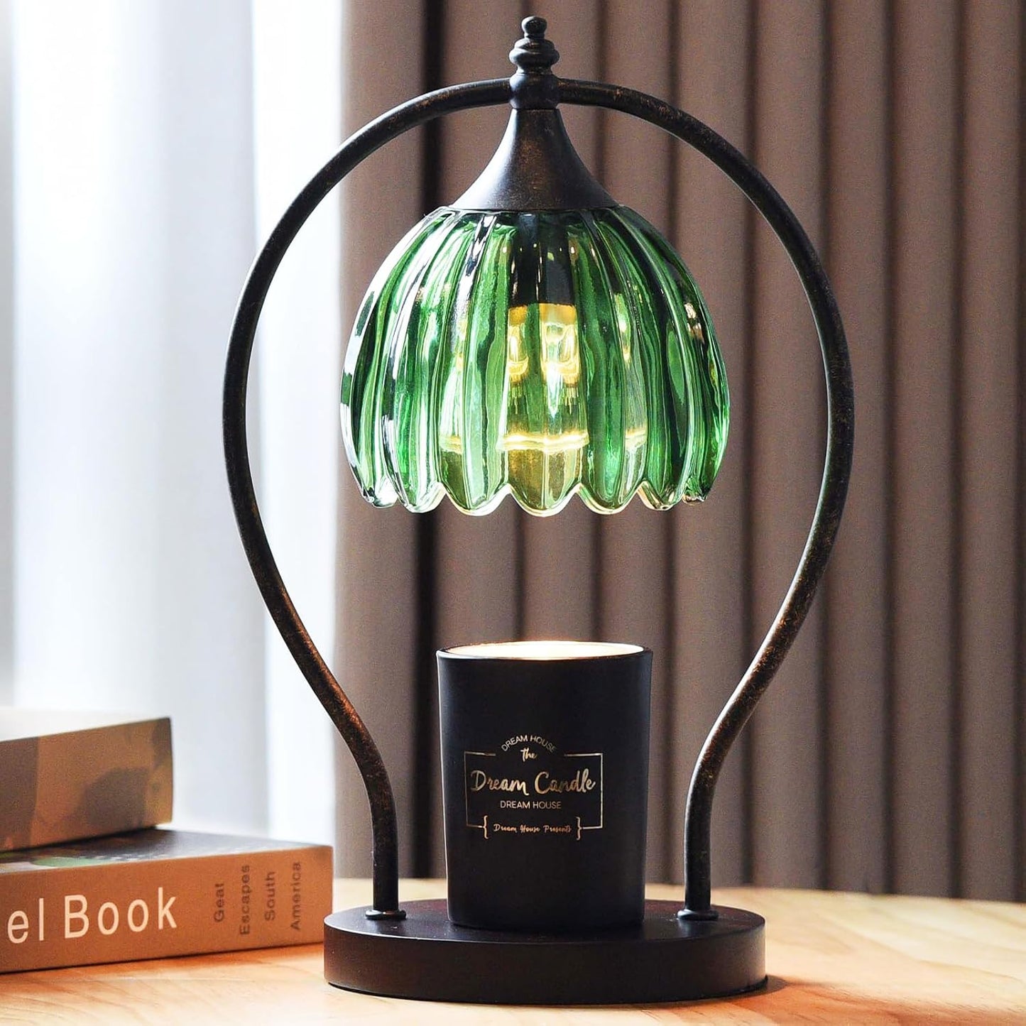 GOODBUY Candle Warmer Lamp with Timer Dimmable: Electric Candle Warmer Birthday Gifts for Women Mom - Candle Lamp Warmer House Warming Gifts New Home Decor - Wax Warmer for Jar Candles with 2 Bulbs