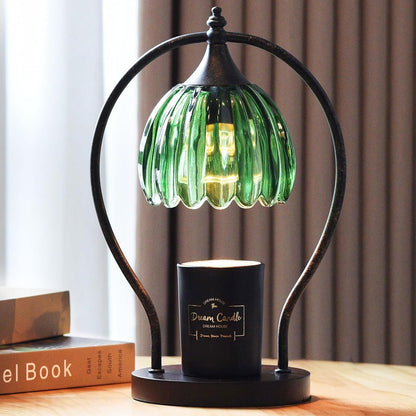 GOODBUY Candle Warmer Lamp with Timer Dimmable: Electric Candle Warmer Birthday Gifts for Women Mom - Candle Lamp Warmer House Warming Gifts New Home Decor - Wax Warmer for Jar Candles with 2 Bulbs