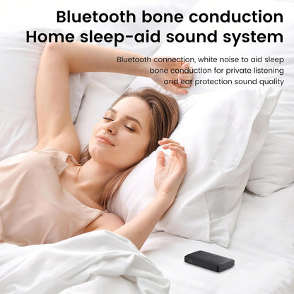 Sleep Pillow Speaker, New Bluetooth Pillow Speaker,Portable Bluetooth Under Pillow Speaker Black Noise，Timer Ultra-Thin Wireless Sleep Aid Headphones and Deep Sleep