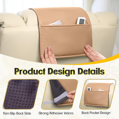 1 MIDDLE ONE Recliner Pillow, Memory Foam Head, Headrest and Neck Pillow for Recliner Chair, Small Neck Support for Office Chair (Grey)