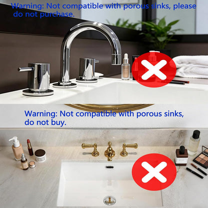 Kitchen Sink Splash Guard Gen2-30" x 6'' Silicone Sink Mat Splash Guard fit for Countertop, Bathroom,Farmhouse,RV by EBIGIC (Grey)