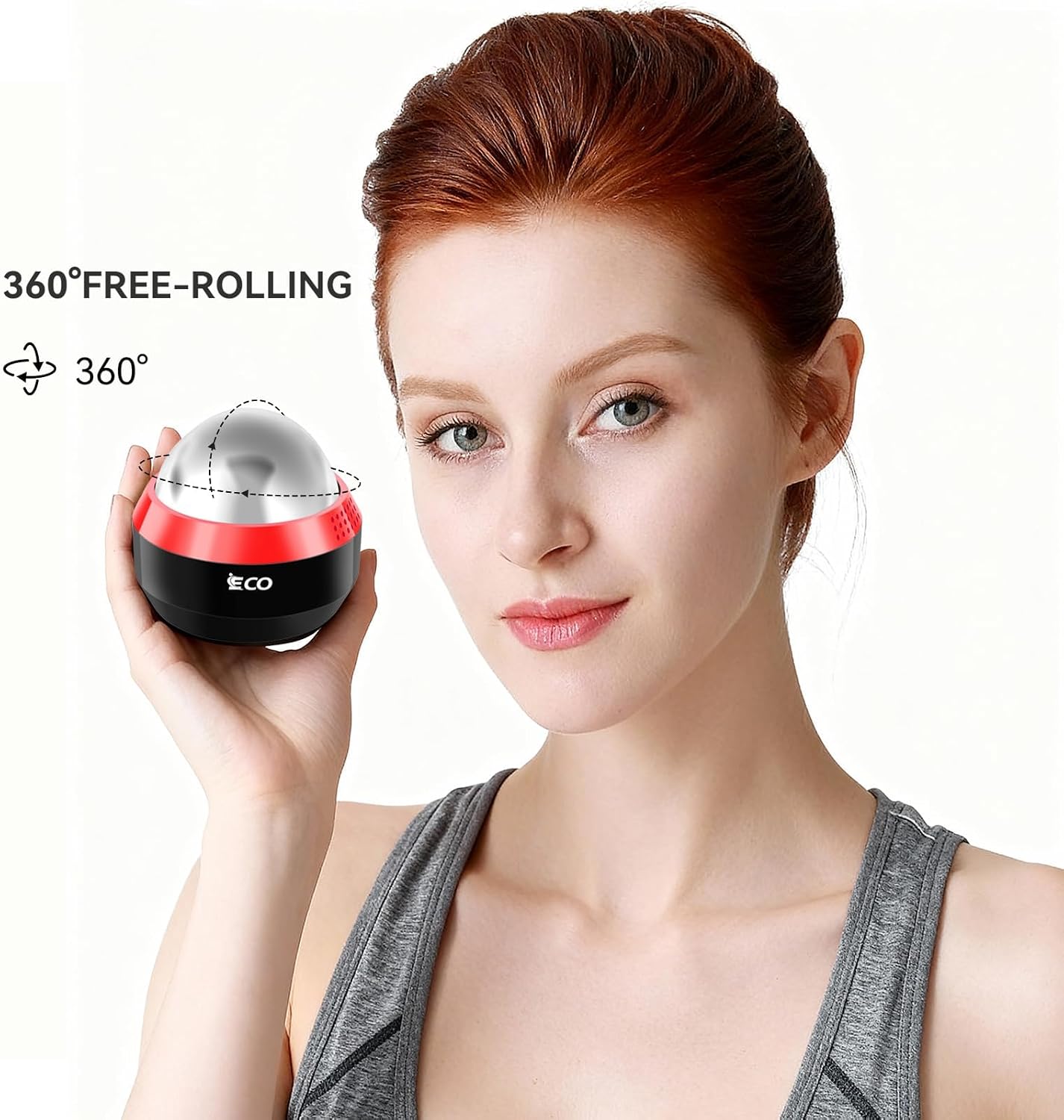 Massage Ice Roller Ball Cold & Heat Therapy Plantar Fasciitis Roller | Alleviating Shoulder, Arms, Back, Legs, Calves or Muscle Tension, Perfect for Workouts Relaxation