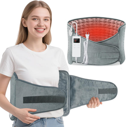 MELCAM Heating Pad for Back Pain & Period Cramps with Auto Shut Off